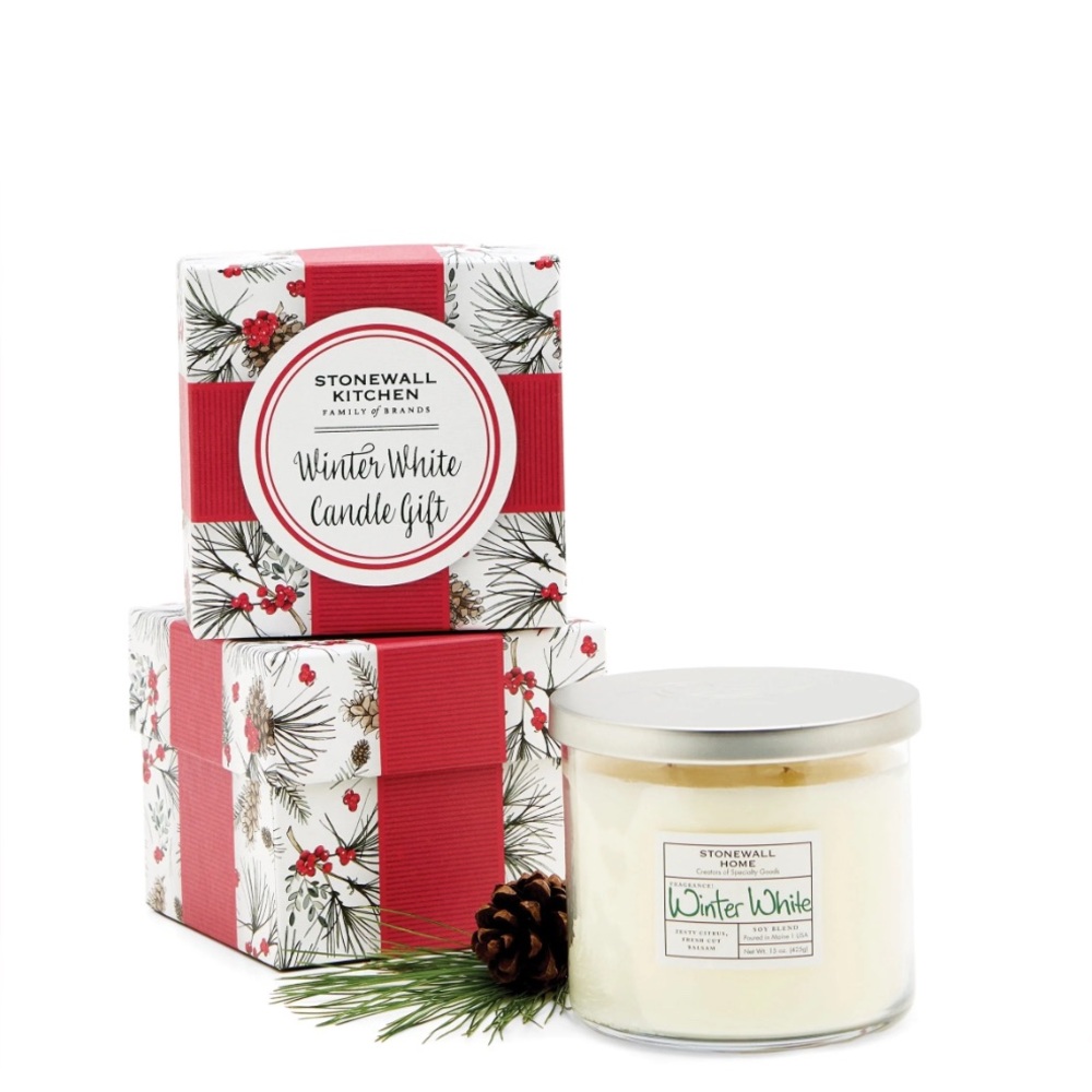 Michel Design Works 
Gift boxed Winter White Candle